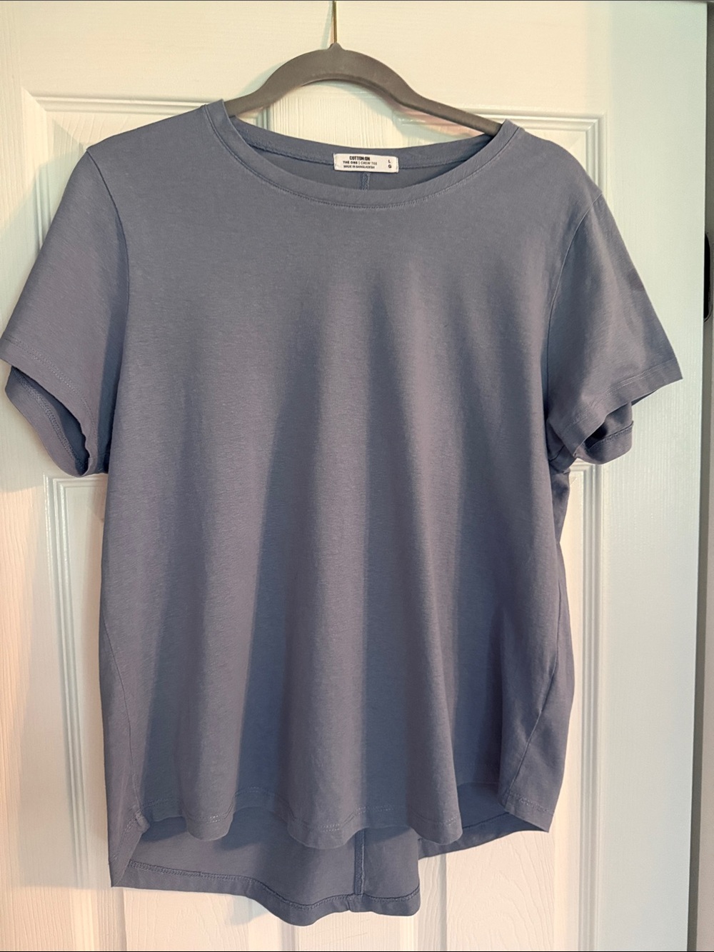 Cotton On Women's Short-Sleeve Tee in Slate Blue